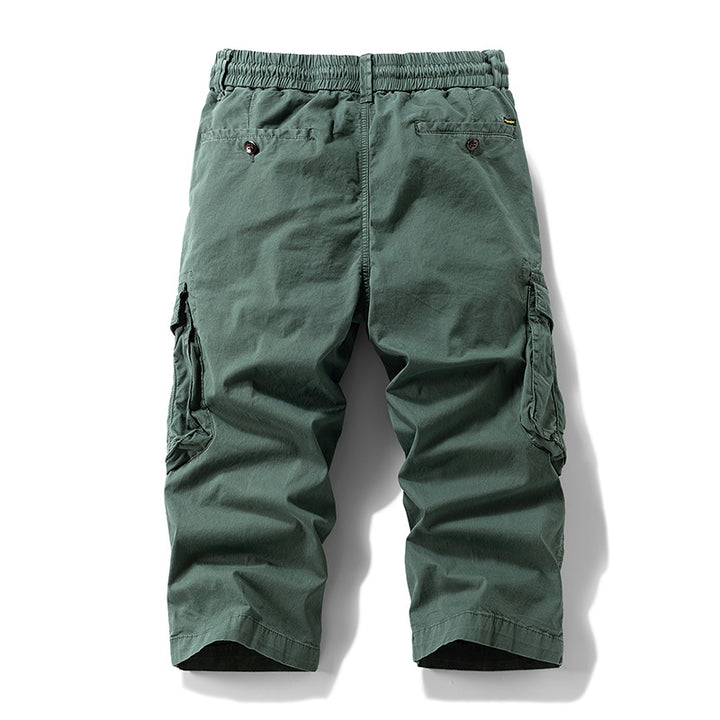 Herren multifunktionale Cargo-Shorts mit elastischem Bund und praktischen Seitentaschen Echoarchiv