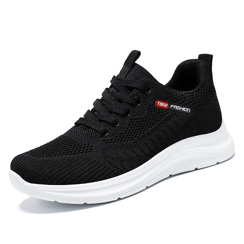 Damen nan leichte atmungsaktive Strick-Walking-Sneaker mit gepolstertem Fersenabschluss und dämpfender EVA-Zwischensohle Echo Archiv