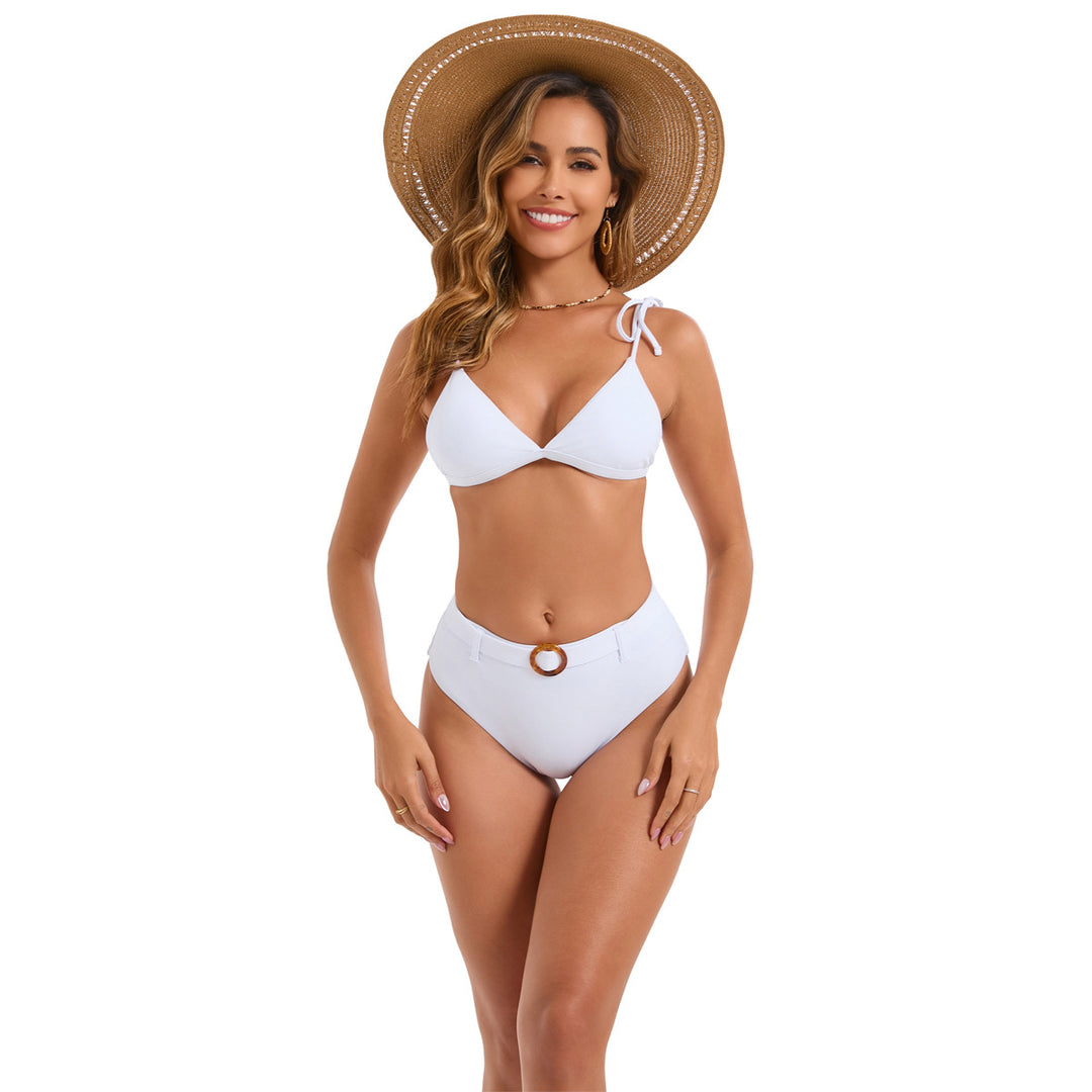 Damen Triangel-Bikini mit eleganter Schnürung und trendigem Ringverschluss Echo Archiv