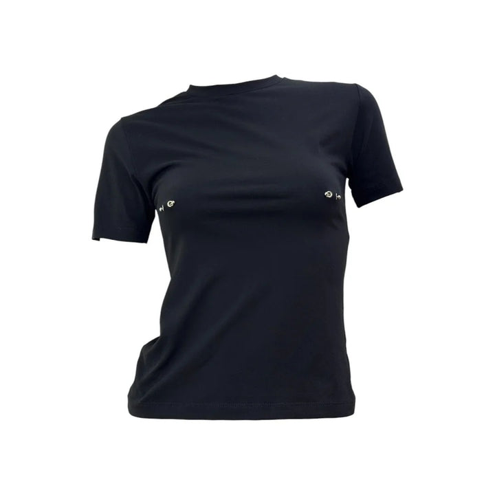 Damen Modisches T-Shirt mit einzigartigen Schmuck-Details Echo Archiv