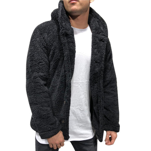 Herren kuschelige Fleecejacke Echoarchiv