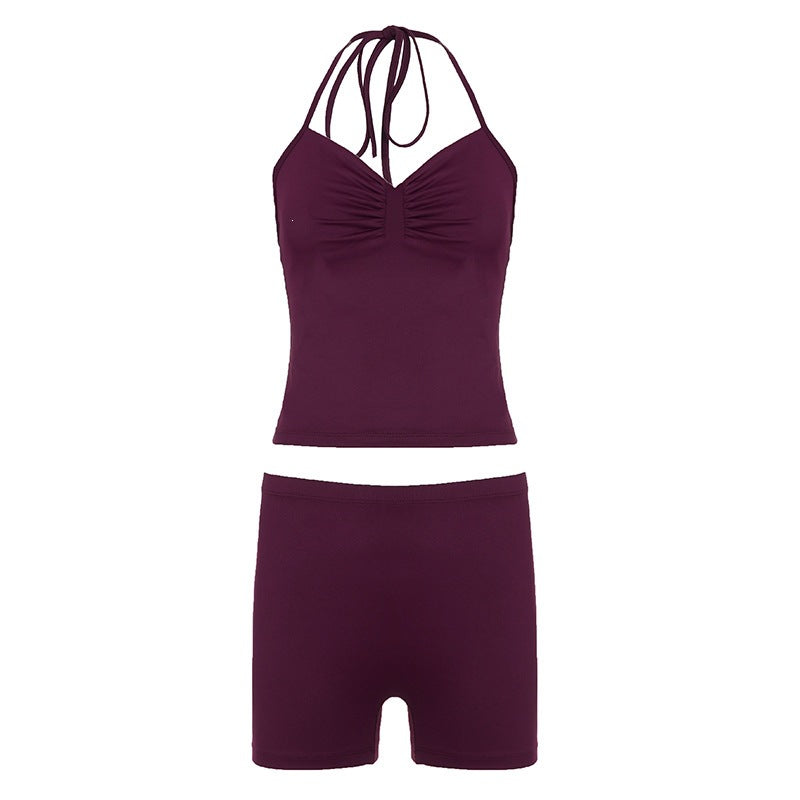Damen Sportliches Bikini-Set mit verstellbaren Trägern und elastischem Bund Echo Archiv