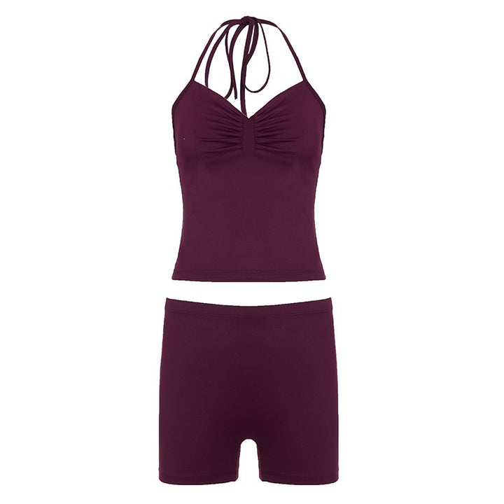 Damen Sportliches Bikini-Set mit verstellbaren Trägern und elastischem Bund Echo Archiv