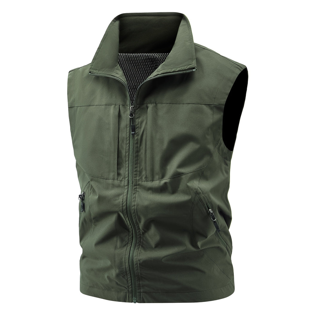 Damen atmungsaktive Softshell-Weste mit Stehkragen und taillierter Schnittführung Echoarchiv