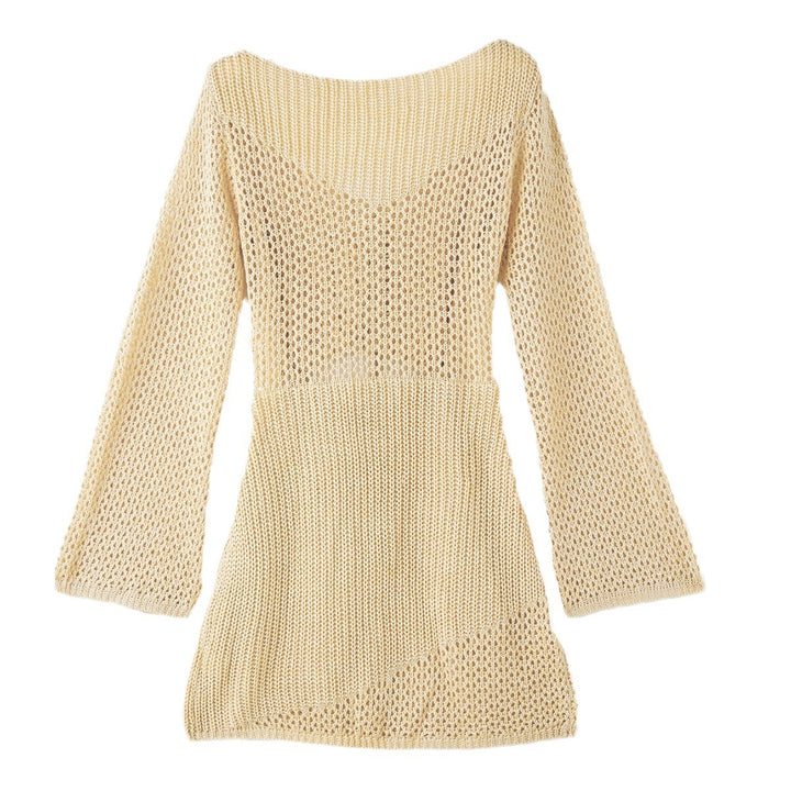 Damen Strickkleid mit Cut-Out und langen Ärmeln Echo Archiv