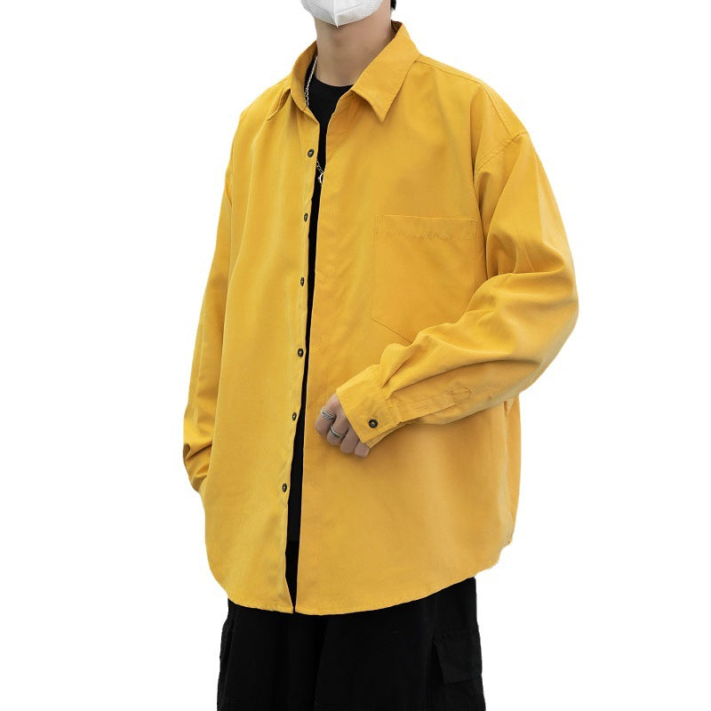 Herren Overshirt aus lässigem Baumwollstoff mit praktischer Brusttasche Echoarchiv