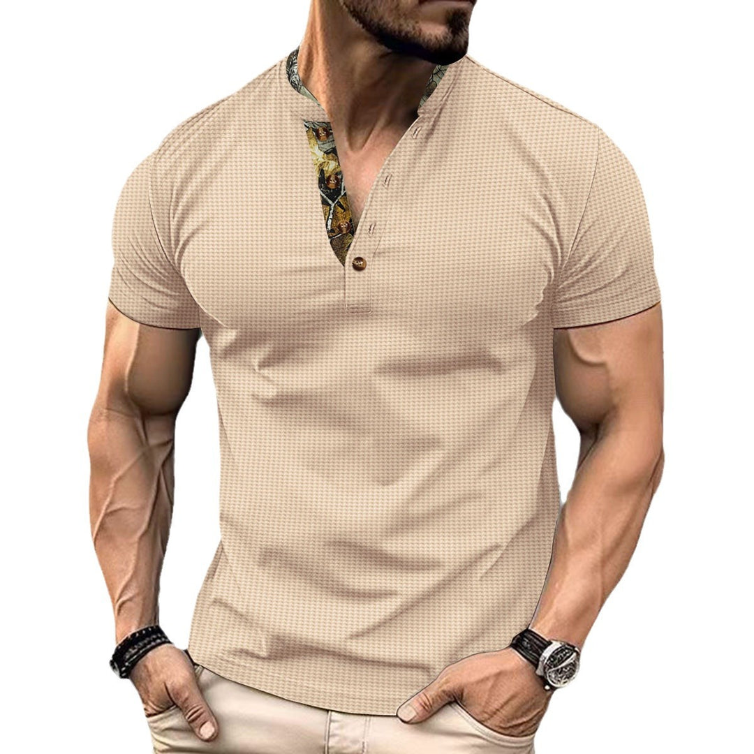 Herren Kurzarm Poloshirt mit hochwertigem Kragen Echoarchiv