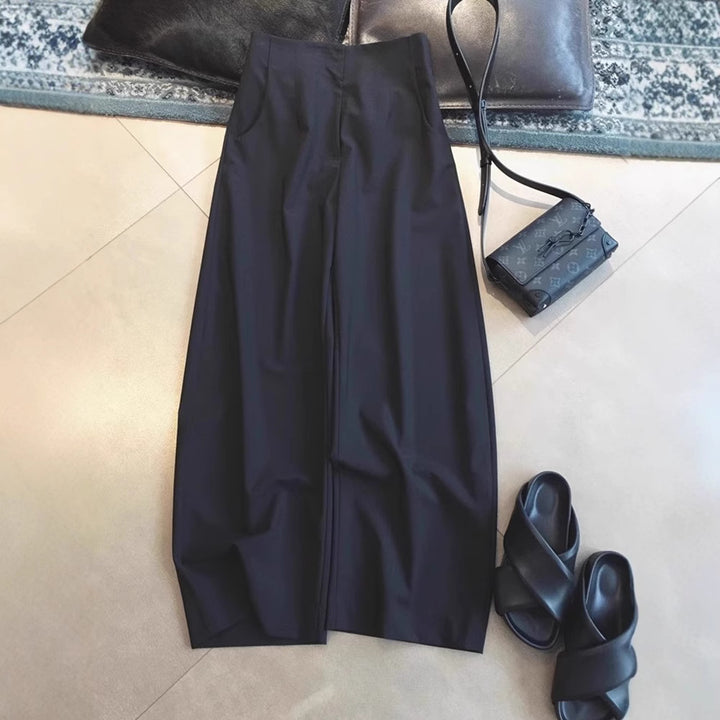 Damen Weit geschnittene schicke Hose Echoarchiv
