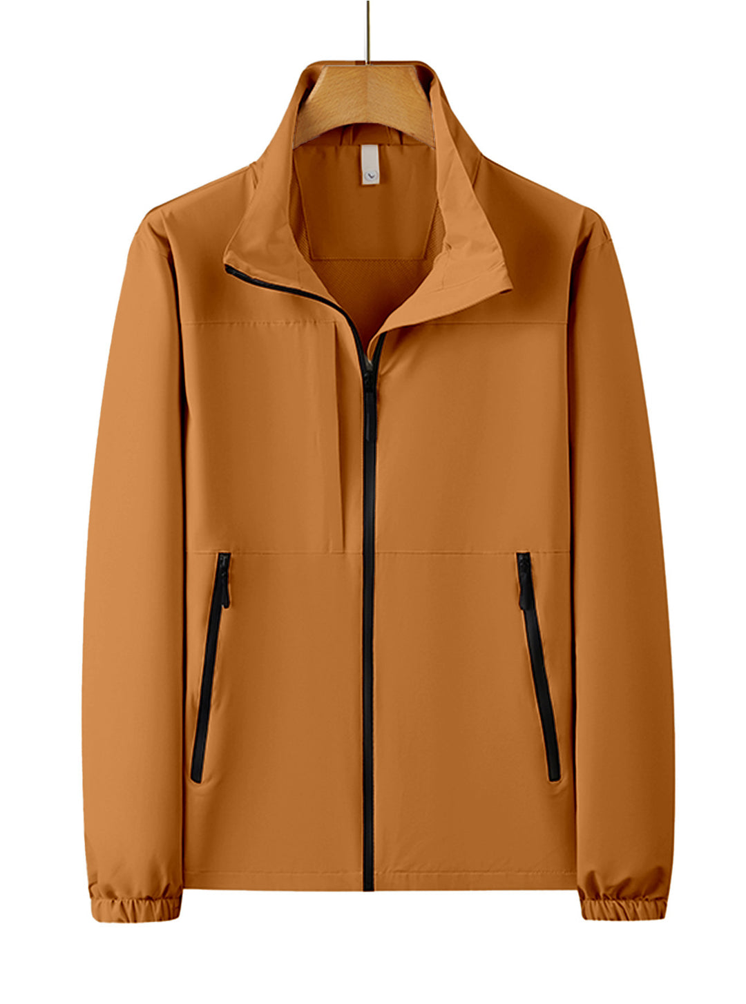 Herren leichte Windjacke mit praktischen Reißverschlusstaschen Echoarchiv