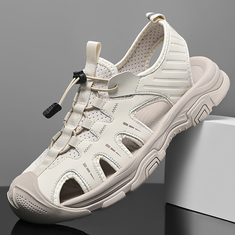 Herren Sportliche Outdoor-Sandalen mit rutschfester Sohle und verstellbarem Riemen Echoarchiv
