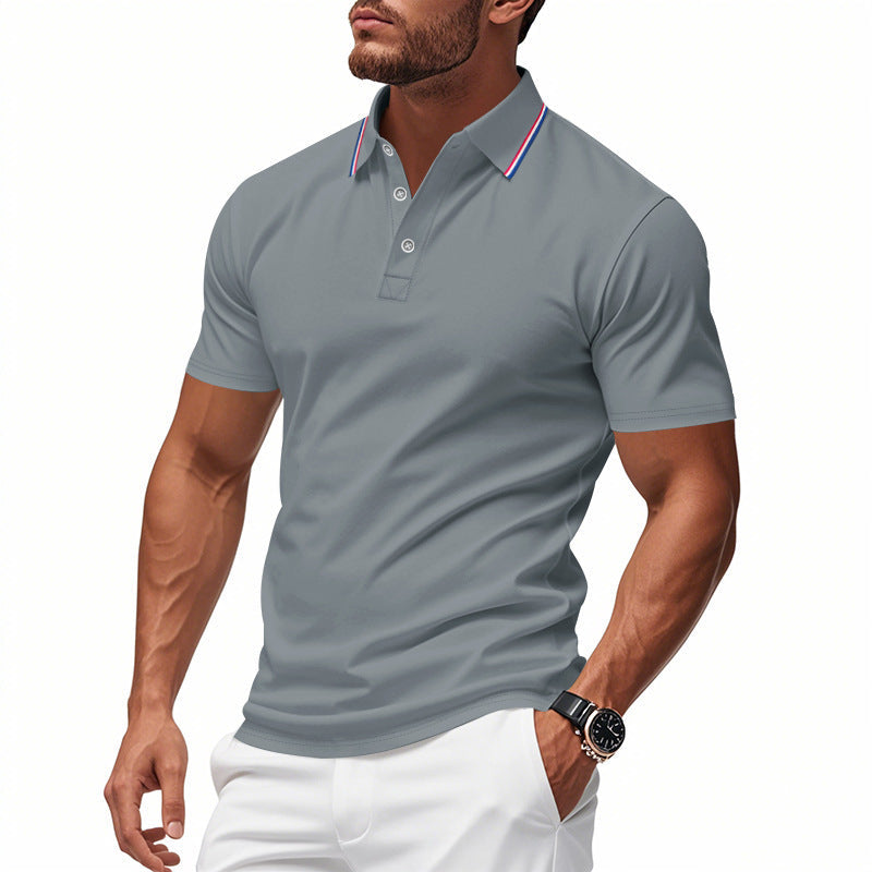 Herren Poloshirt mit modernem Kragen und feuchtigkeitsregulierender Technologie Echoarchiv