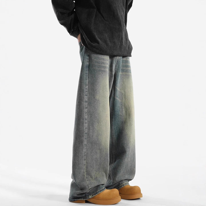Damen Weit geschnittene lässige Jeans Echo Archiv