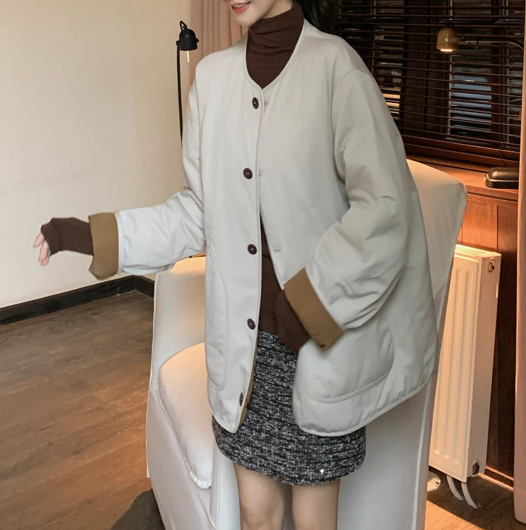 Damen Bequeme oversized Jacke Echoarchiv