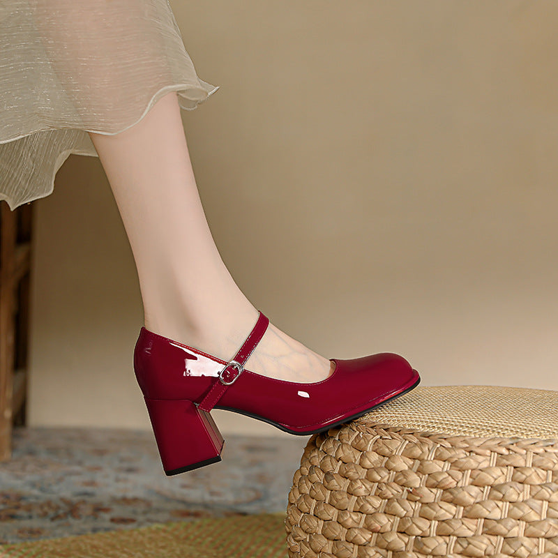 Stilvolle Wasserdichte Mary Jane Pumps – Lioré