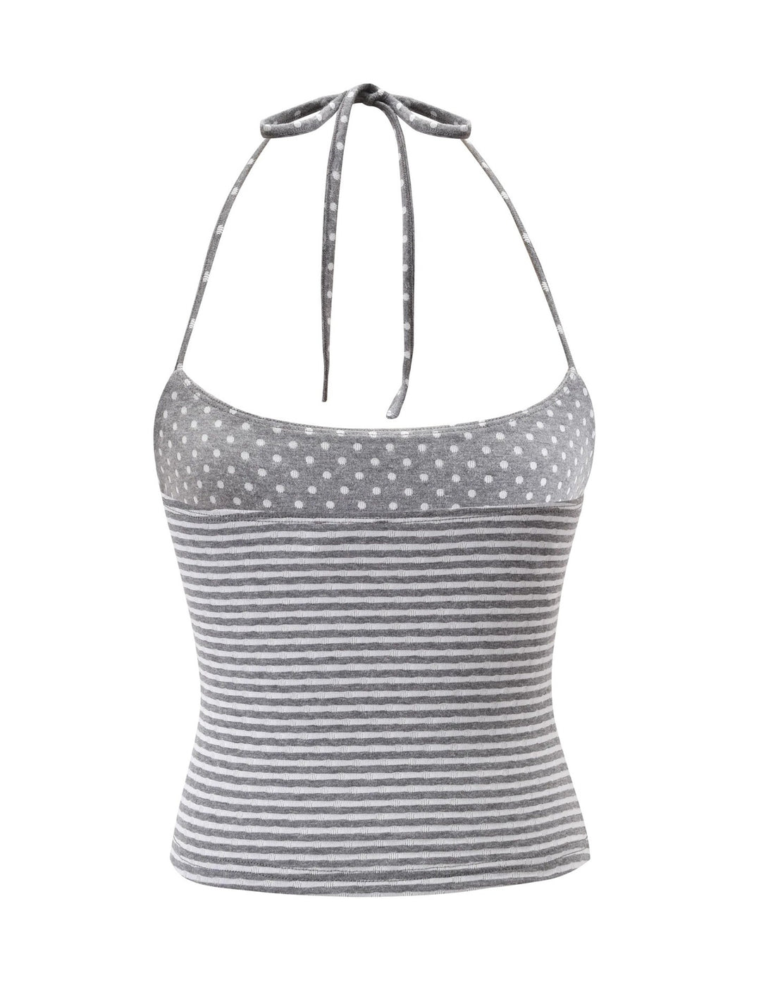 Damen Bequeme Shorts mit Punkt- und Streifenmuster Echo Archiv