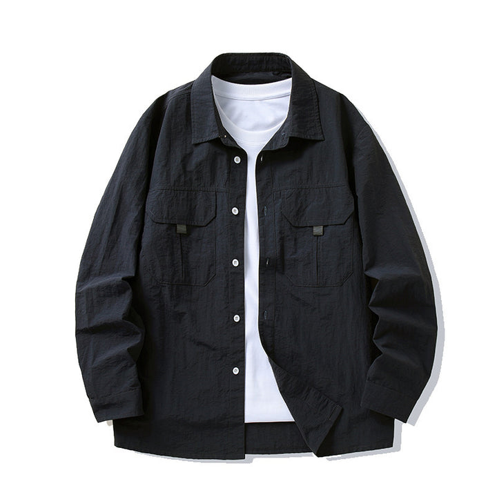 Herren Trendige und lässige Utility-Hemdjacke Echo Archiv
