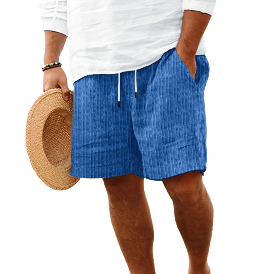 Herren Freizeit Strand Shorts mit dehnbarem Kordelzug Echoarchiv