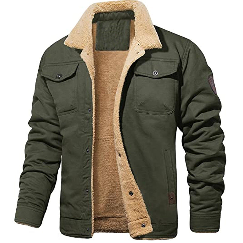 Herren gefütterte Freizeitjacke Echoarchiv