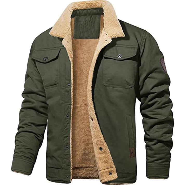 Herren gefütterte Freizeitjacke Echoarchiv