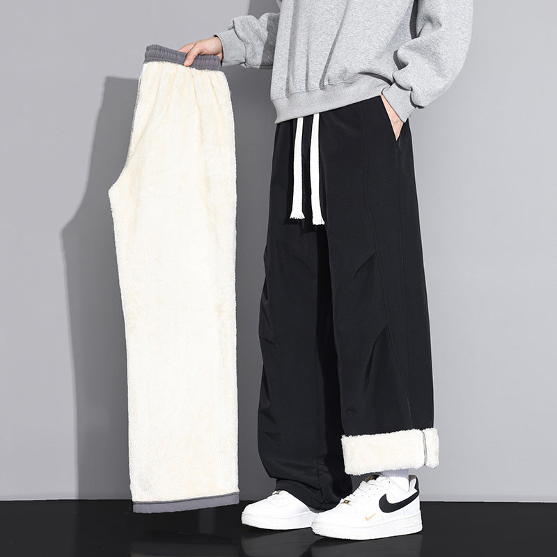 Damen Bequeme Plüsch-Freizeithose