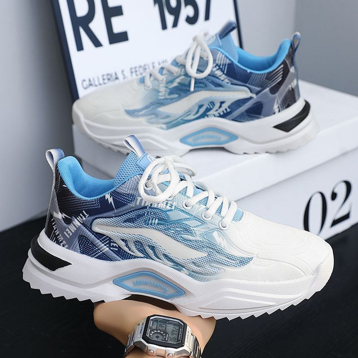 Damen Sportliche Sneakers mit modernem Grafikdesign und rutschfester Sohle Echo Archiv