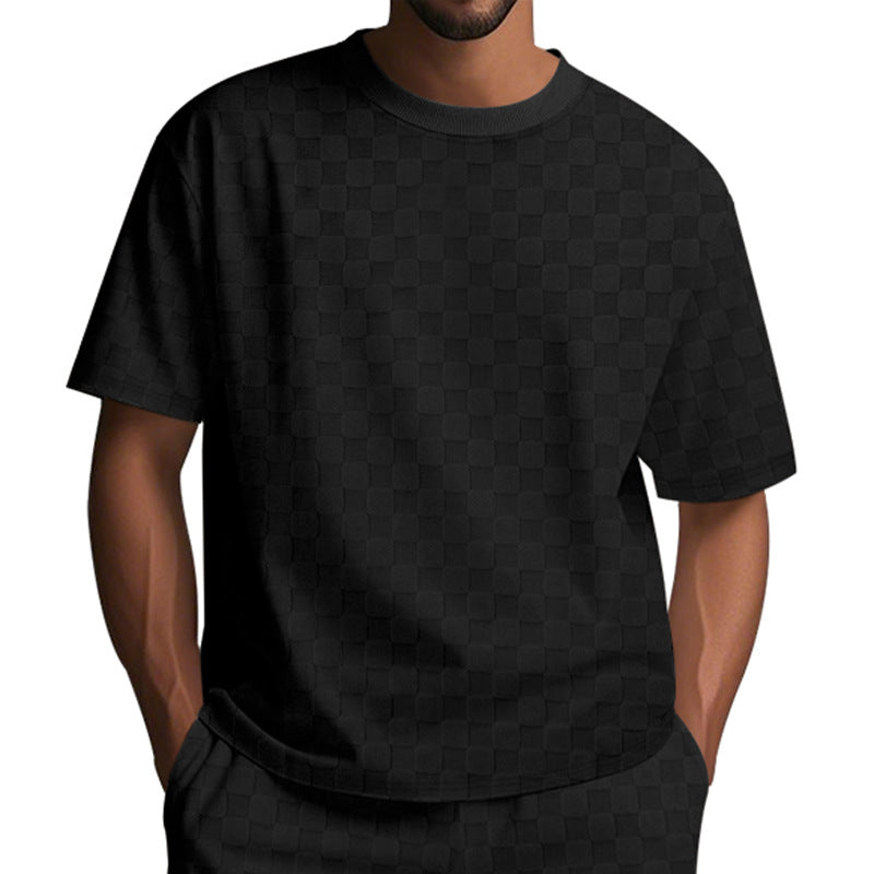 Herren Oversized T-Shirt mit modernem Design und Lockere Passform Echoarchiv