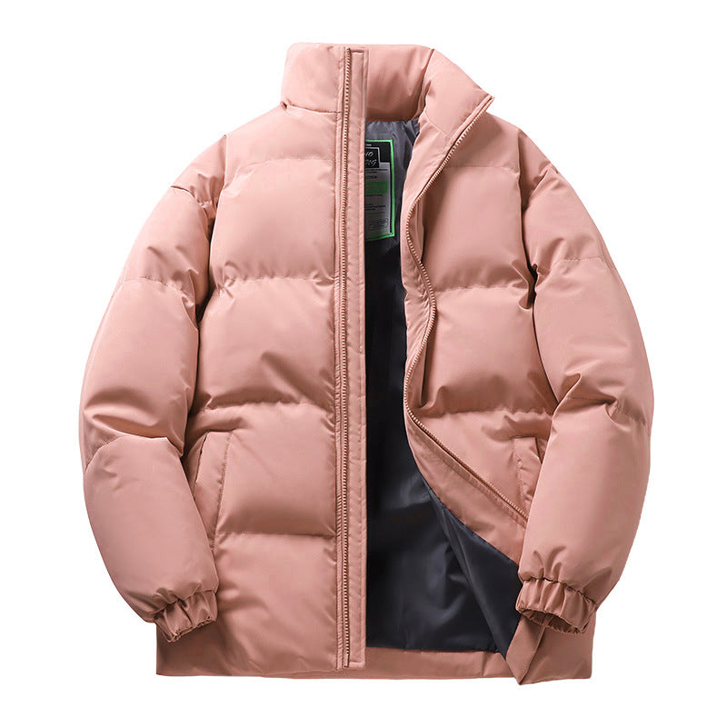 Unisex nan gesteppte Winterdaunenjacke mit hohem Stehkragen und elastischen Bündchen Echo Archiv