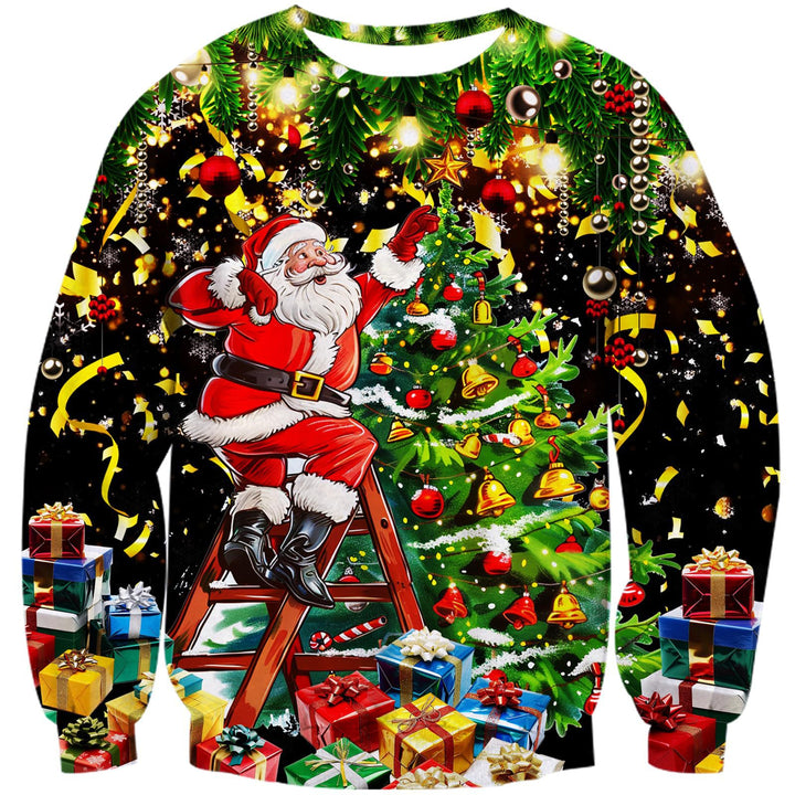 Damen Lustiger Weihnachtlicher Sweatshirt Echoarchiv