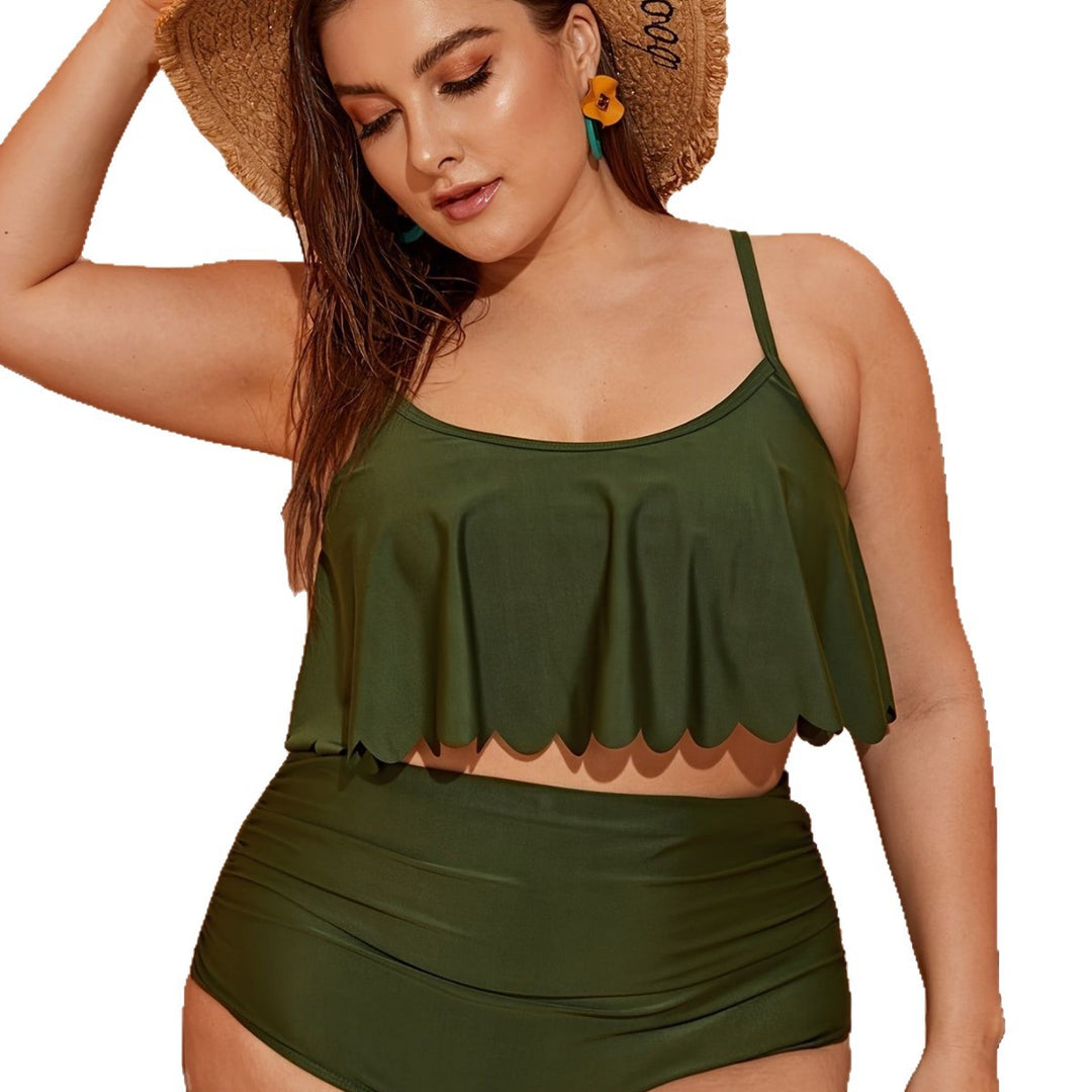 Damen Badeshort-Set mit attraktivem Rüschendesign Echo Archiv
