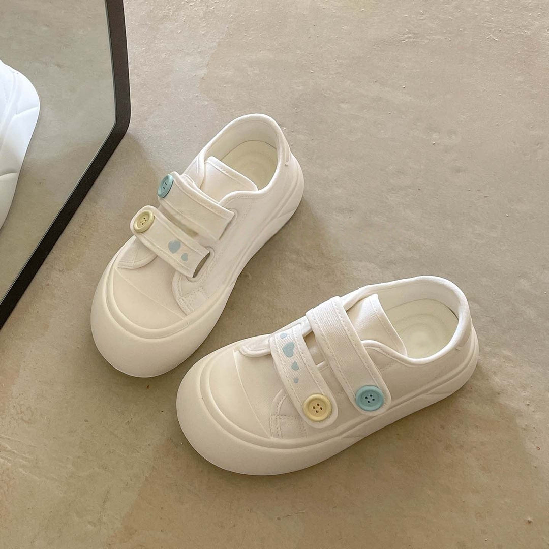Damen bequeme und verspielte Sneaker mit Klettverschluss von Echo Archiv