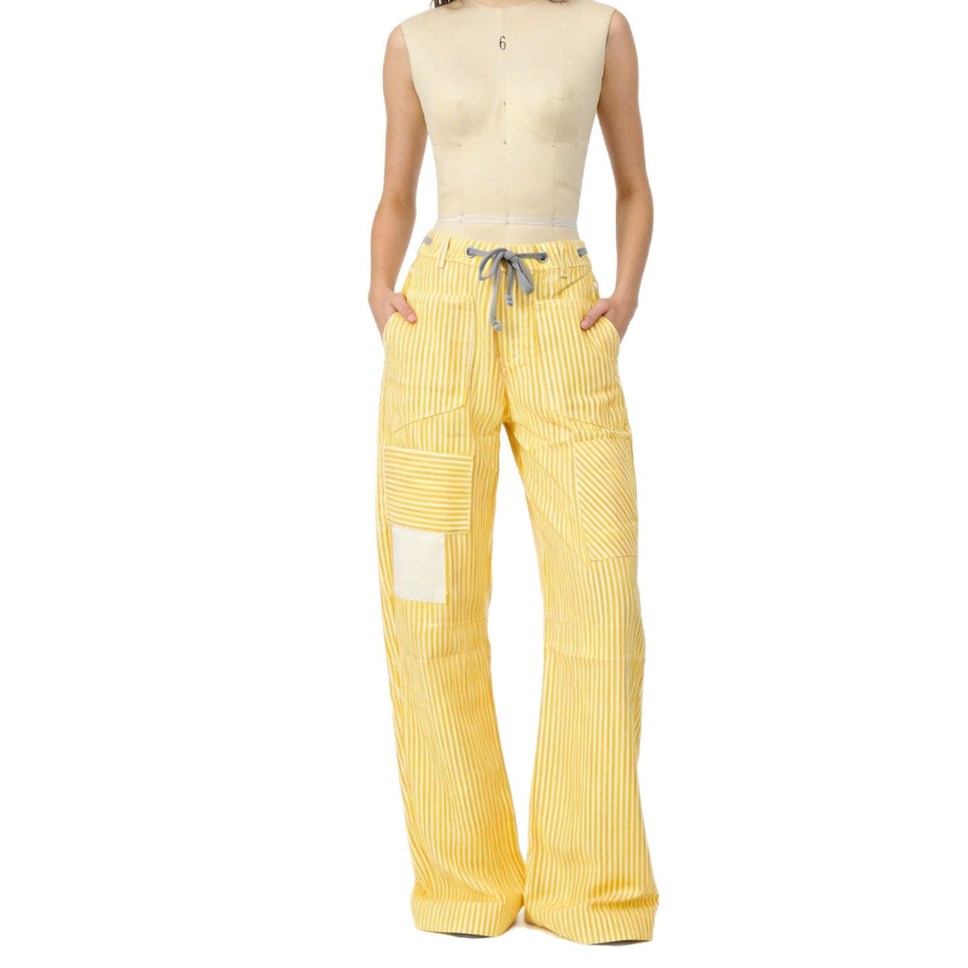 Damen weite Cargo-Hose mit praktischen Taschen und einzigartigem Design Echo Archiv