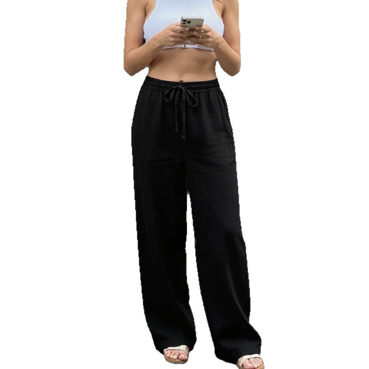 Damen Weite Leinenhose Echo Archiv