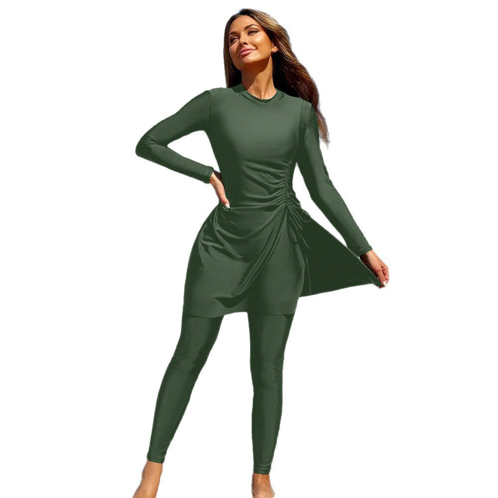 Damen Sportliches Strandoutfit mit modischem Wickel-Design Echo Archiv