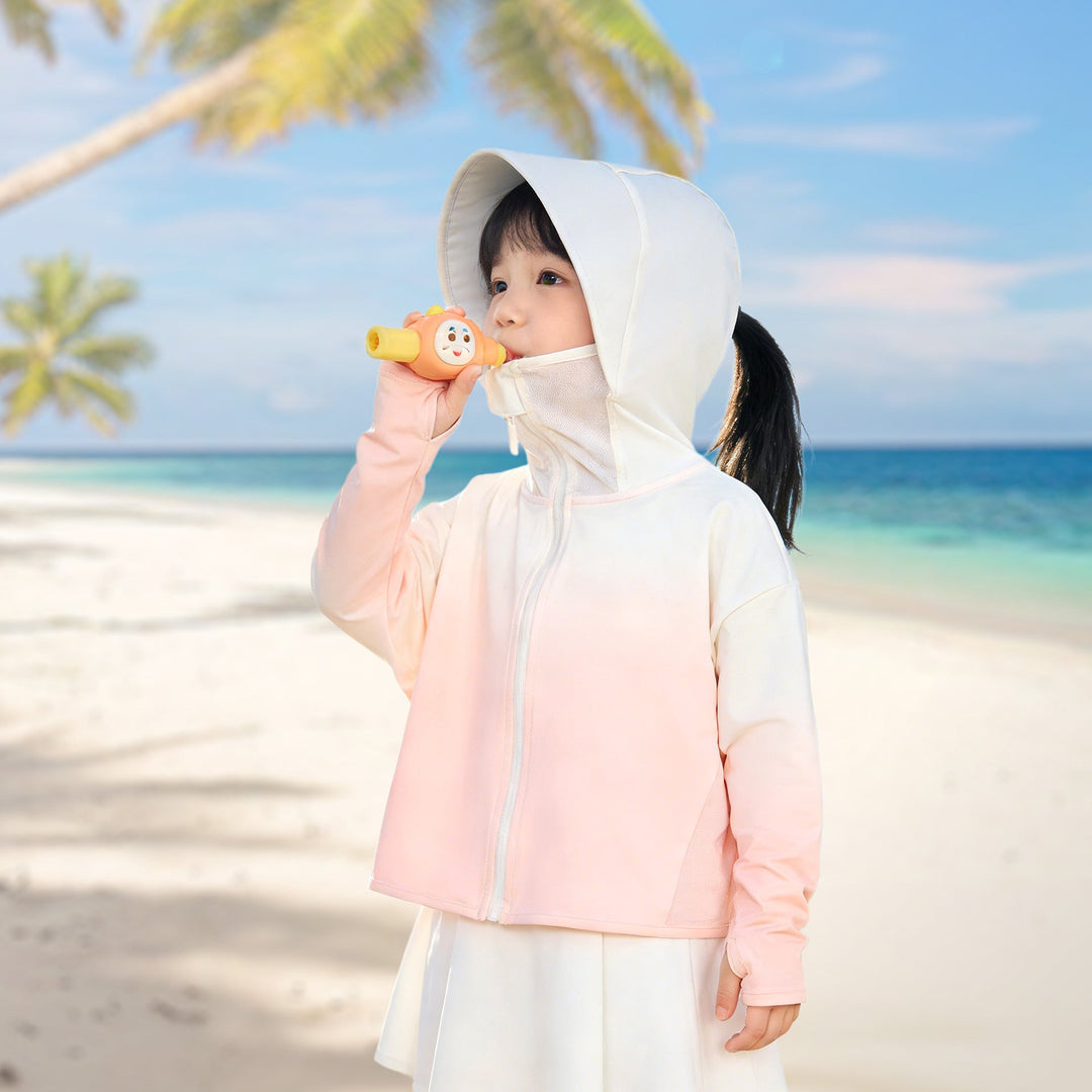 Damen Sportjacke mit funktionalem UV-Schutz und Kapuze Echo Archiv