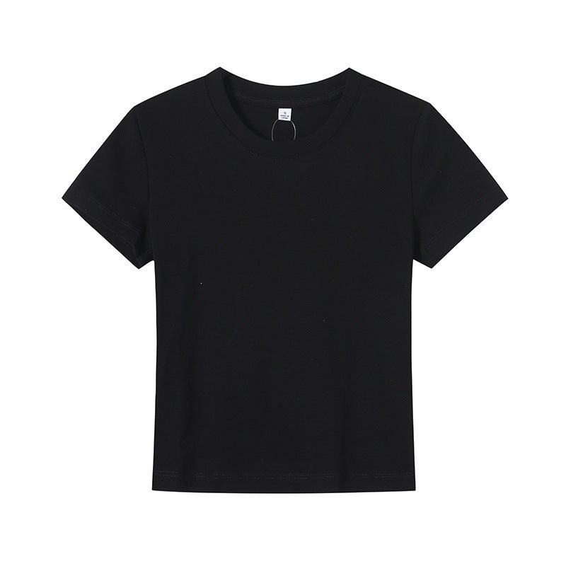 Damen Basic T-Shirt mit Rundhalsausschnitt und atmungsaktivem Material Echo Archiv