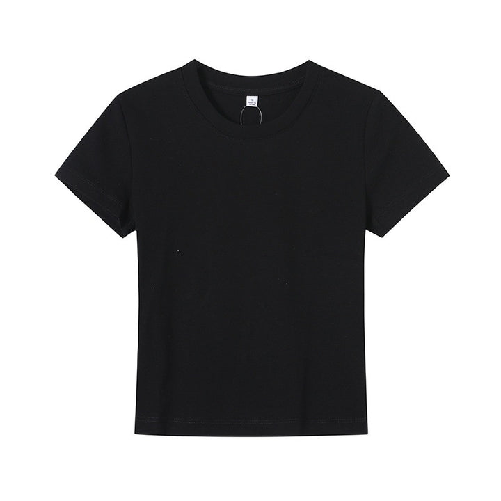 Damen Basic T-Shirt mit Rundhalsausschnitt und atmungsaktivem Material Echo Archiv