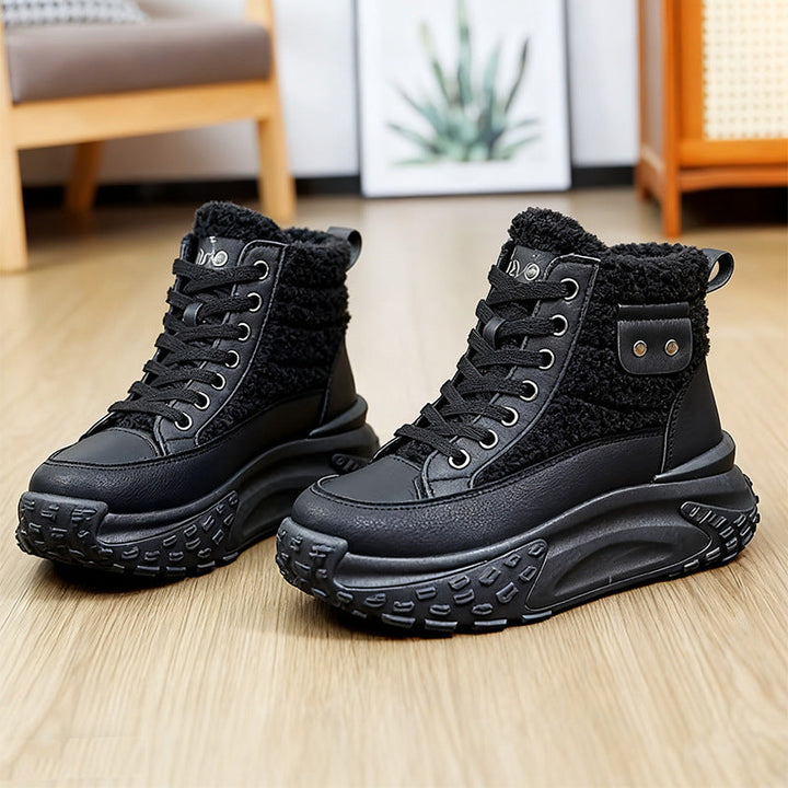 Fleecegefütterte Winter-Schneestiefel für Damen – Lioré