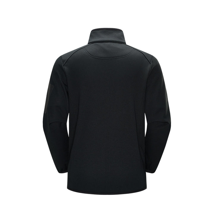 Herren Leichte Softshell-Fleecejacke mit Stehkragen, durchgehendem Reißverschluss und Ärmeltasche Echo Archiv