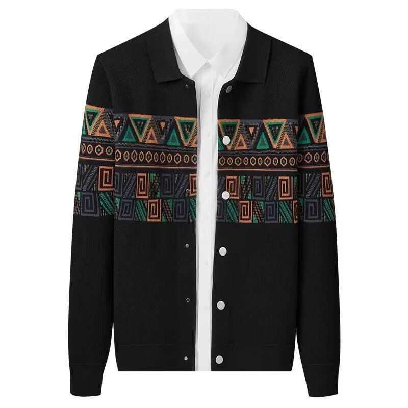 Damen Jacke mit einzigartigem geometrischem Muster Echoarchiv