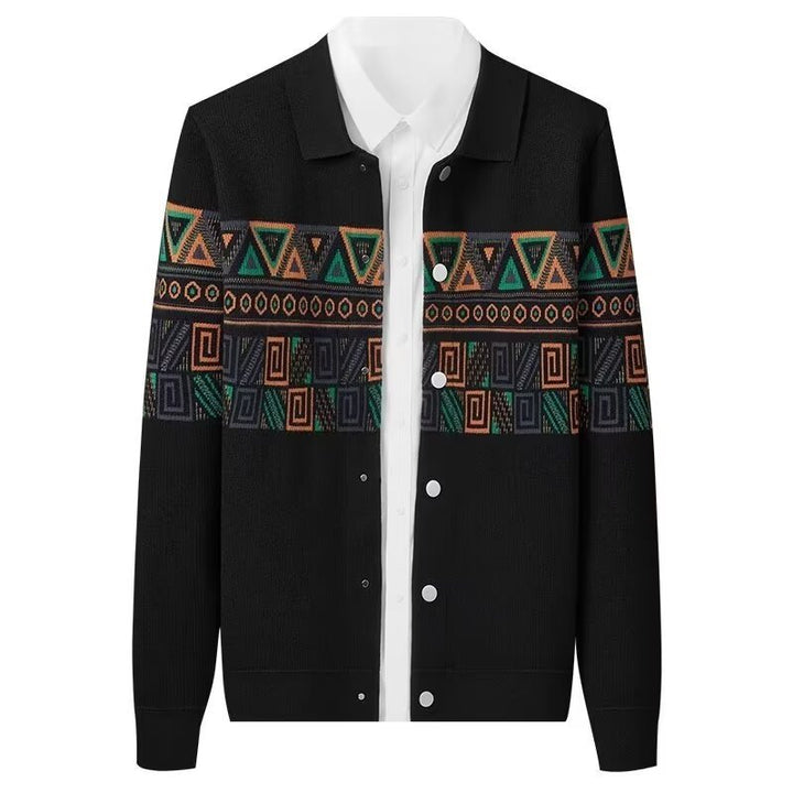 Damen Jacke mit einzigartigem geometrischem Muster Echoarchiv