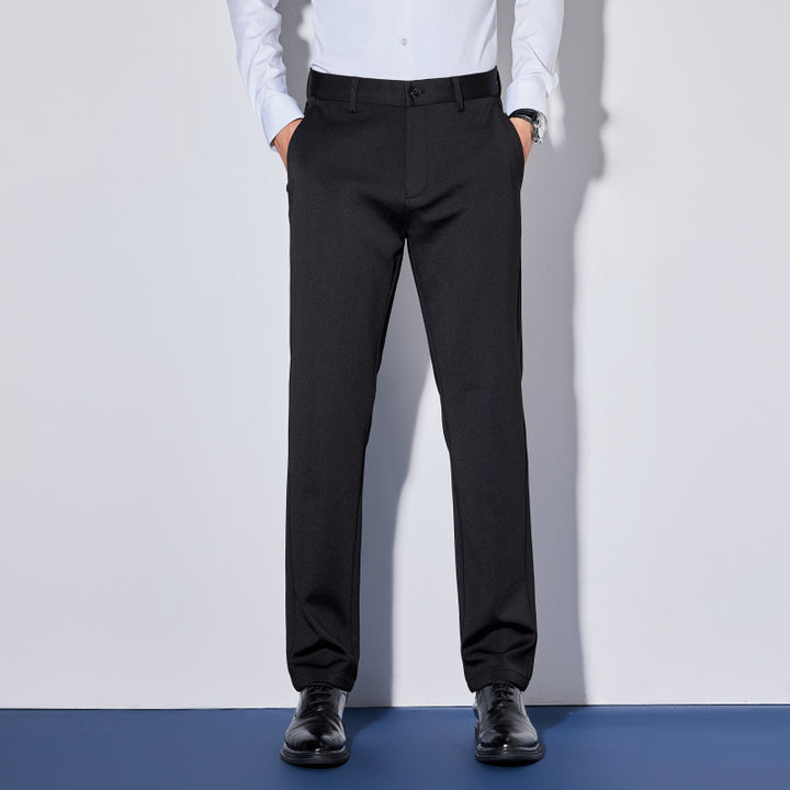 Herren Elegante Business-Hose mit geradem Schnitt und elastischem Bund Echo Archiv