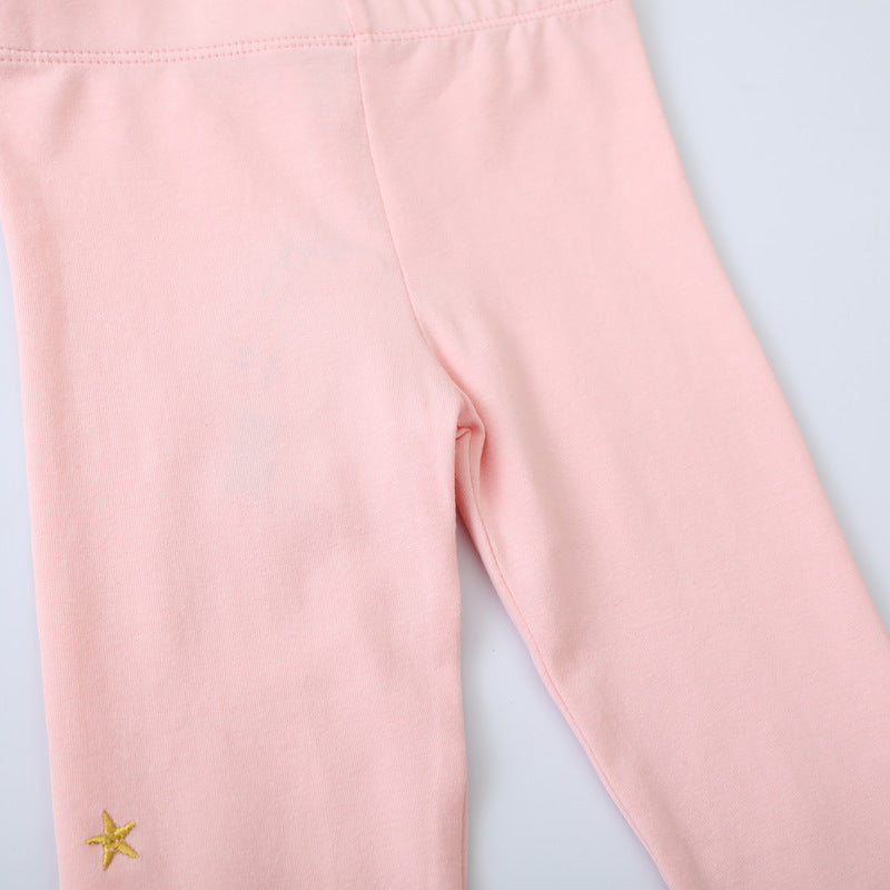Mädchen Leggings mit verspieltem Feen- und Regenbogen-Design Echo Archiv