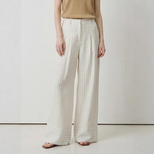 Damen Weite Streifenhose Echo Archiv