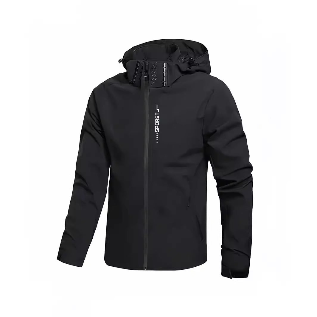 Herren Wetterfeste Sportjacke Echo Archiv