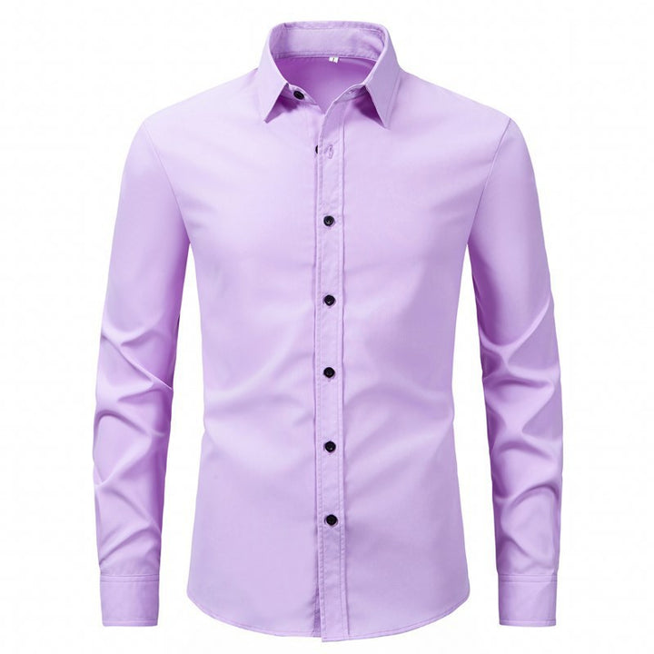 Herren Langarm Hemd mit modernem Schnitt und eleganten Details Echoarchiv