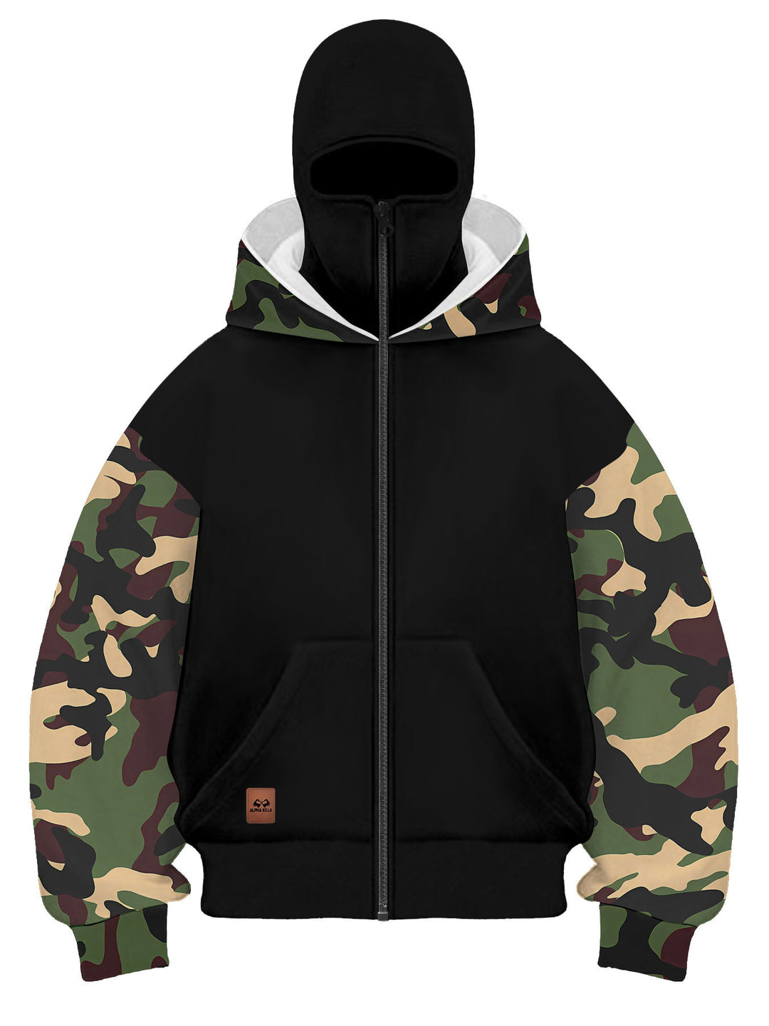 Herren Modische Camouflage Kapuzenjacke Echo Archiv