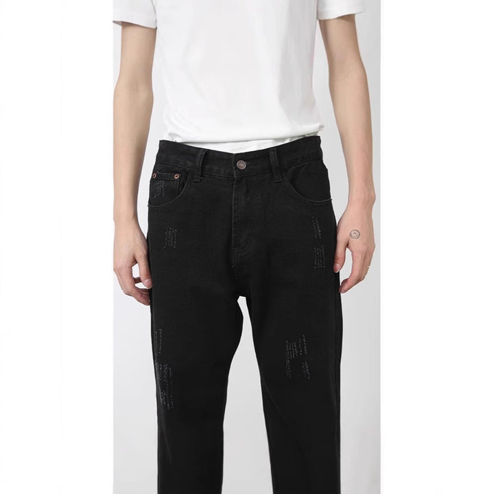 Herren Weitgeschnittene Denim-Hose Echoarchiv