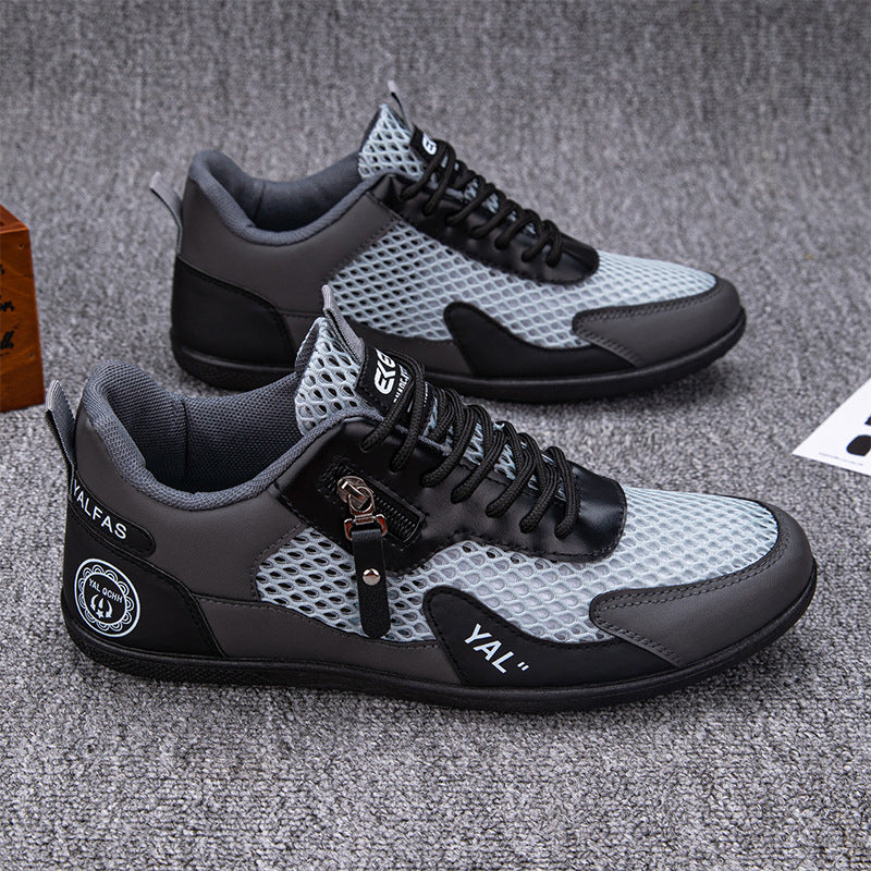 Herren Sportliche Outdoor-Sneaker mit Reißverschluss-Detail und griffiger Trail-Sohle Echoarhiv
