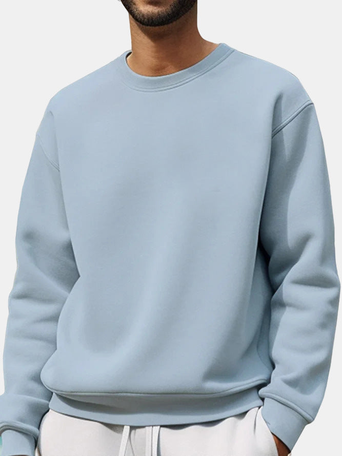 Herren lässiger Sweatpullover mit überschnittenen Schultern Echoarchiv