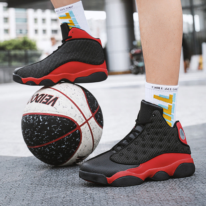 Herren atmungsaktiver High-Top Basketball Sneaker mit Dämpfung und rutschfester Gummisohle Echo Archiv